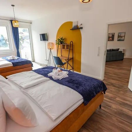 Apartment Penthouse I 85 Qm I Boxspring I Balkon I Nespresso *